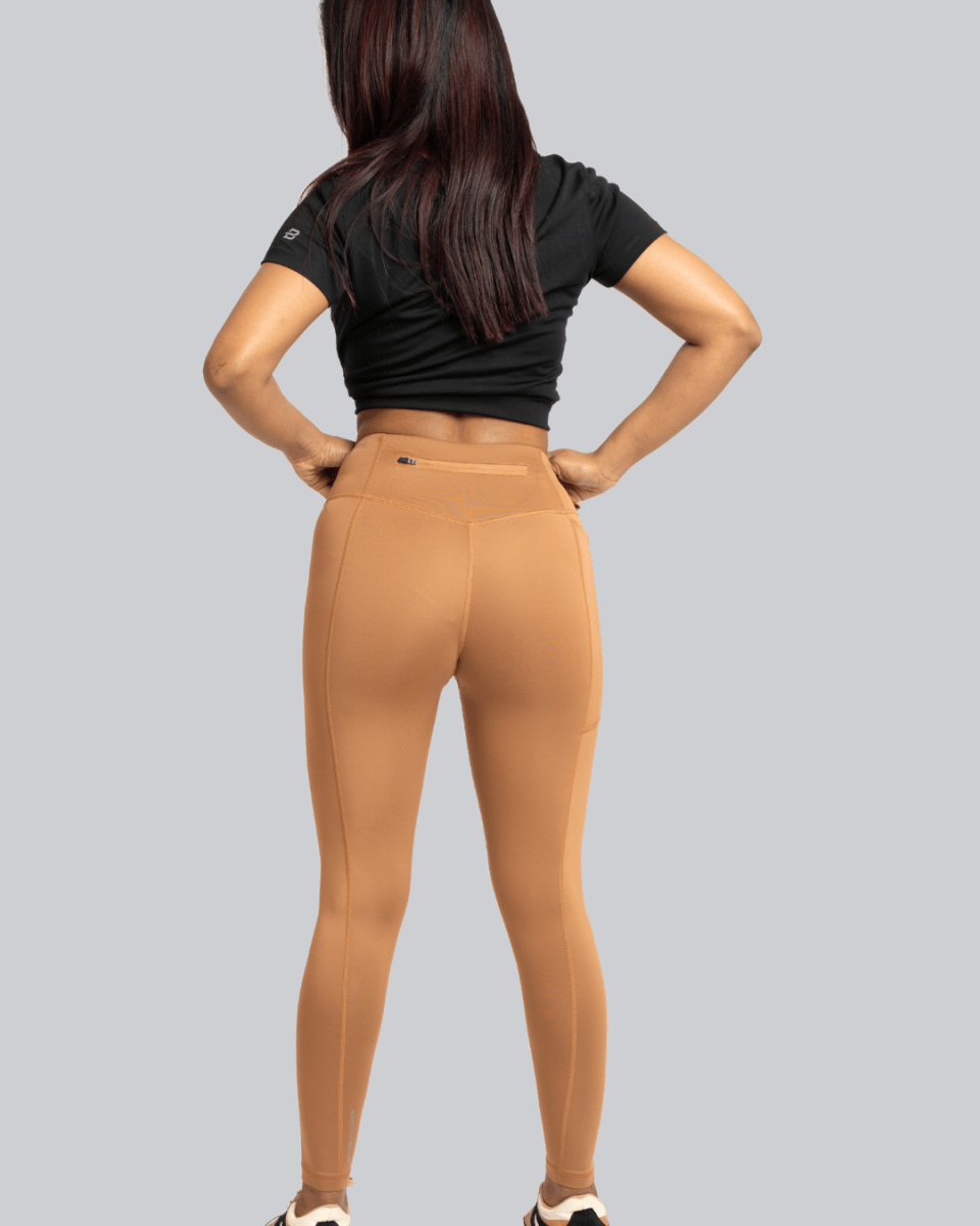 BP Power Stretch Leggings - 80% Polyester 20% Spandex - Beyond Physique