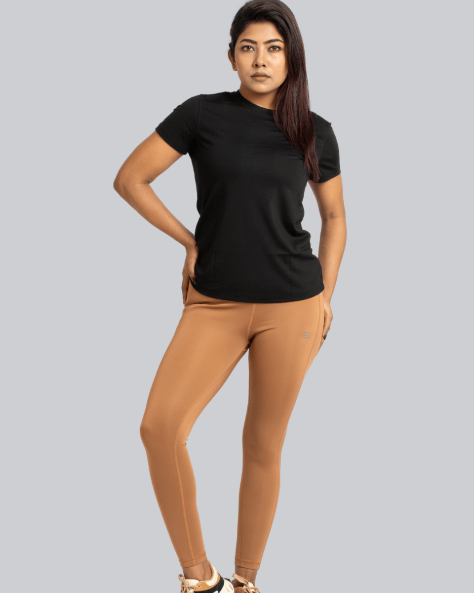 BP Power Stretch Leggings - 80% Polyester 20% Spandex - Beyond Physique